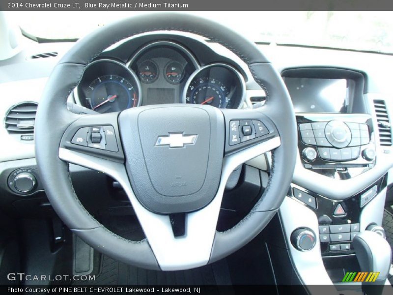 Blue Ray Metallic / Medium Titanium 2014 Chevrolet Cruze LT