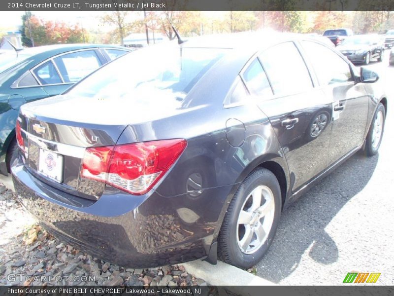 Tungsten Metallic / Jet Black 2014 Chevrolet Cruze LT