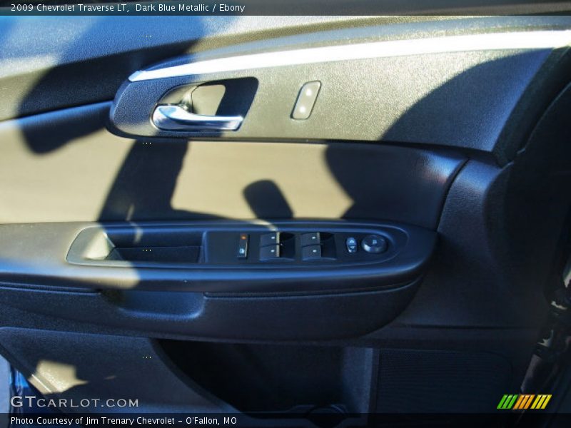 Dark Blue Metallic / Ebony 2009 Chevrolet Traverse LT