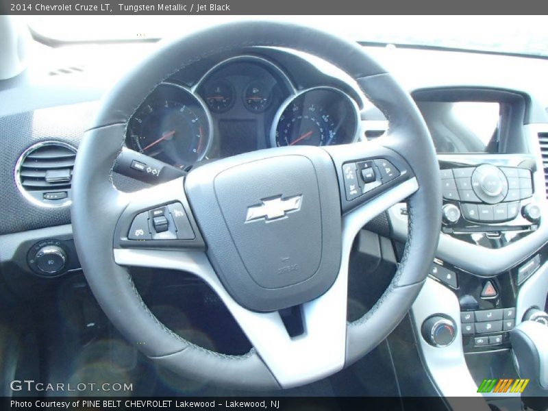 Tungsten Metallic / Jet Black 2014 Chevrolet Cruze LT