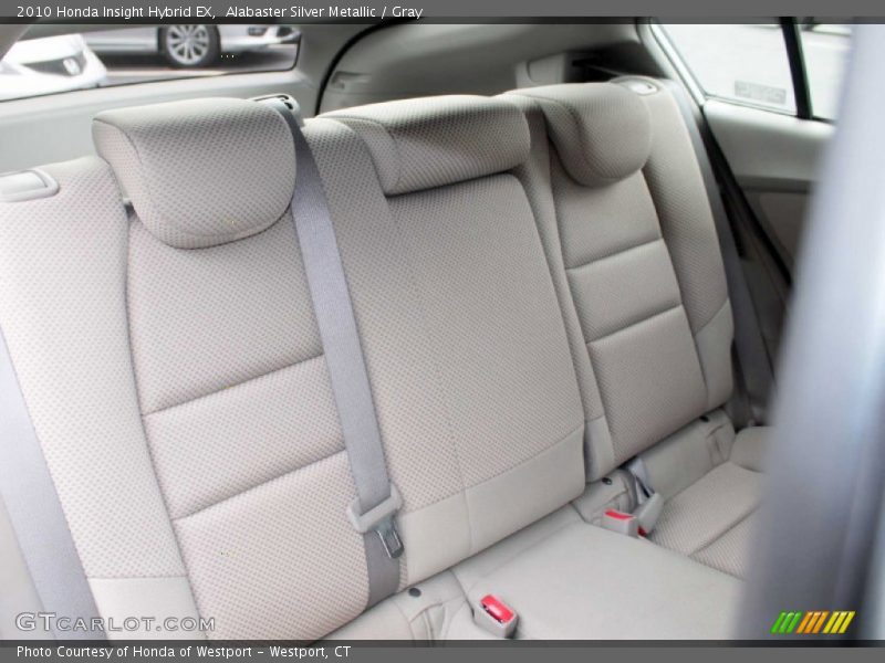 Alabaster Silver Metallic / Gray 2010 Honda Insight Hybrid EX