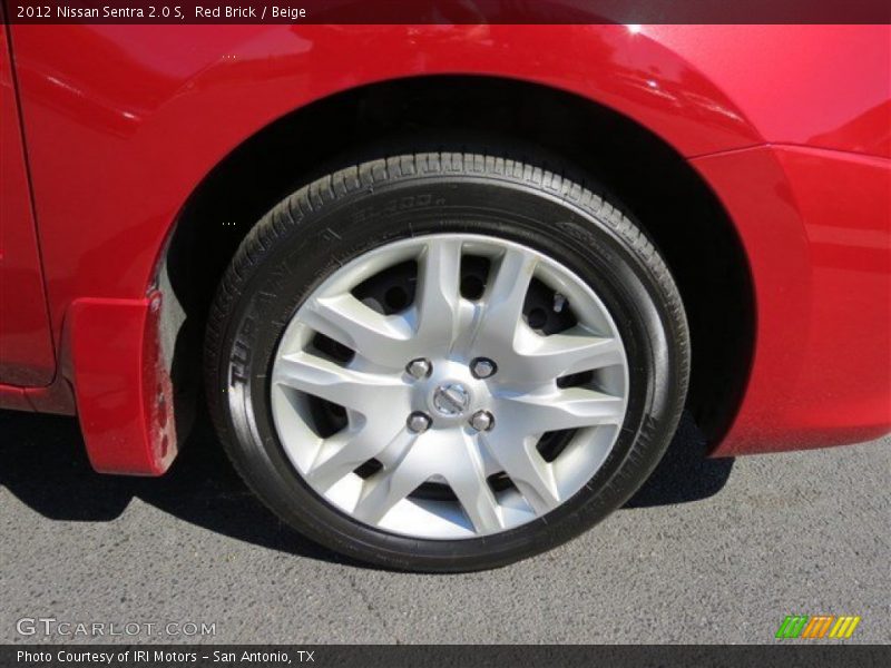 Red Brick / Beige 2012 Nissan Sentra 2.0 S