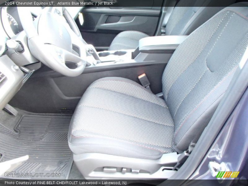 Atlantis Blue Metallic / Jet Black 2014 Chevrolet Equinox LT