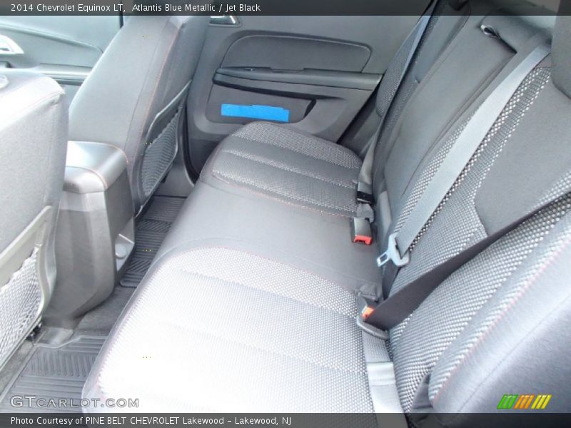 Atlantis Blue Metallic / Jet Black 2014 Chevrolet Equinox LT