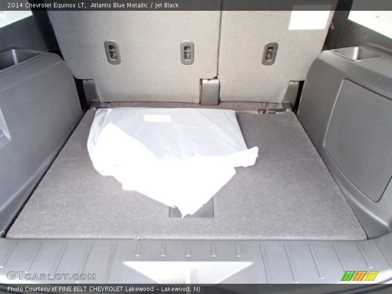 Atlantis Blue Metallic / Jet Black 2014 Chevrolet Equinox LT