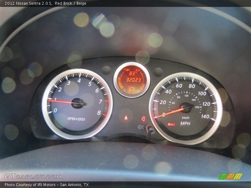 Red Brick / Beige 2012 Nissan Sentra 2.0 S