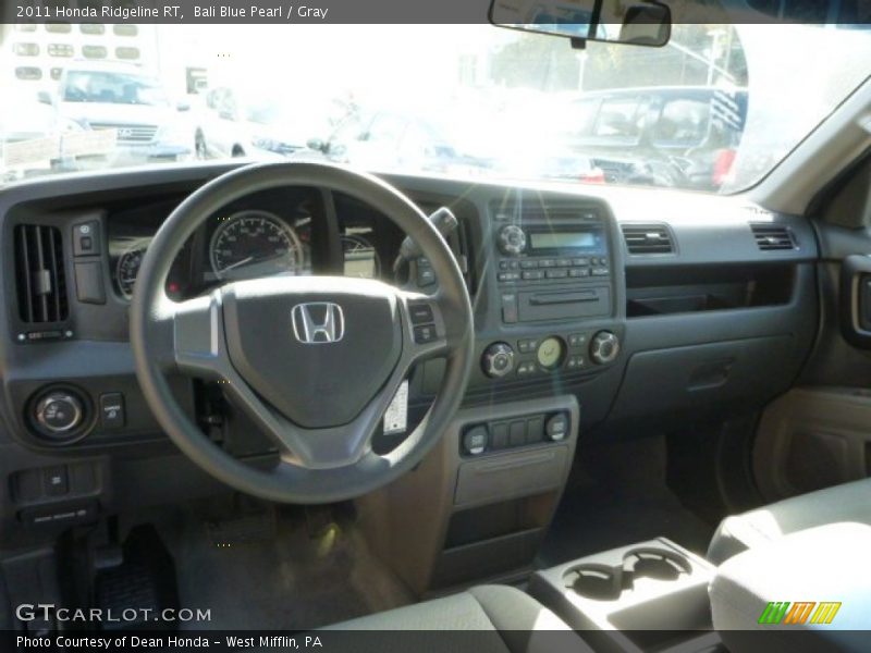 Bali Blue Pearl / Gray 2011 Honda Ridgeline RT