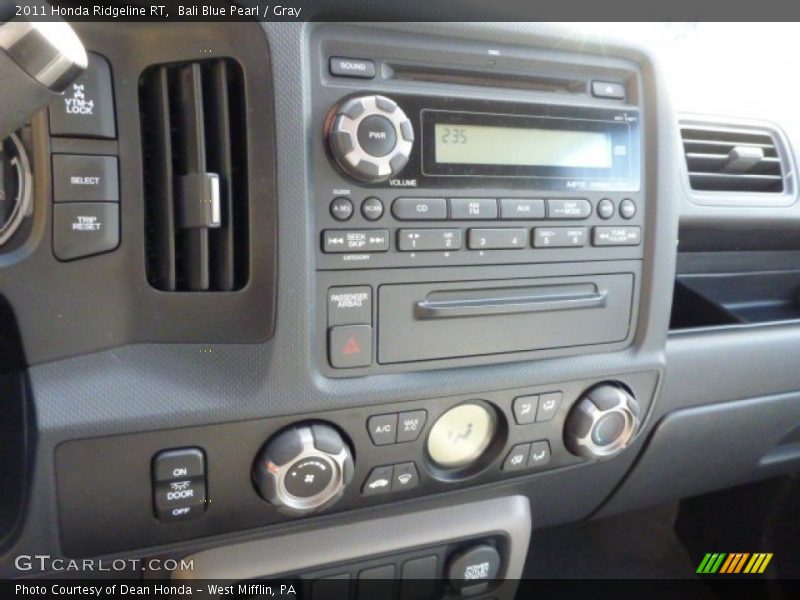 Bali Blue Pearl / Gray 2011 Honda Ridgeline RT