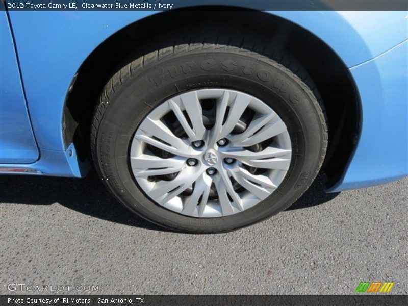 Clearwater Blue Metallic / Ivory 2012 Toyota Camry LE