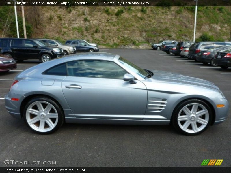 Sapphire Silver Blue Metallic / Dark Slate Gray 2004 Chrysler Crossfire Limited Coupe