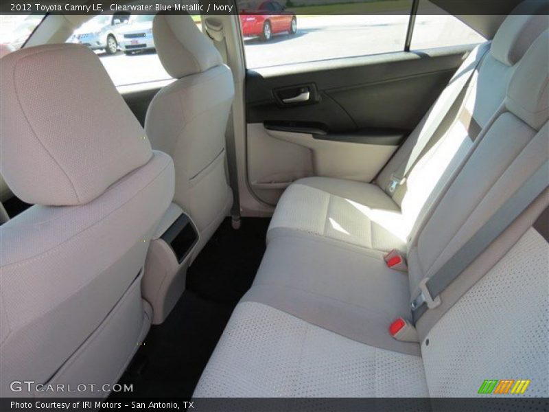 Clearwater Blue Metallic / Ivory 2012 Toyota Camry LE