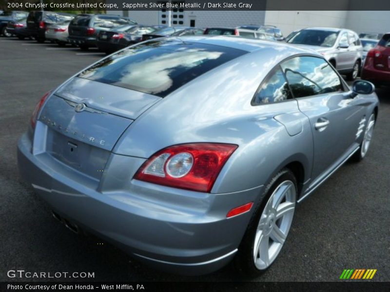 Sapphire Silver Blue Metallic / Dark Slate Gray 2004 Chrysler Crossfire Limited Coupe