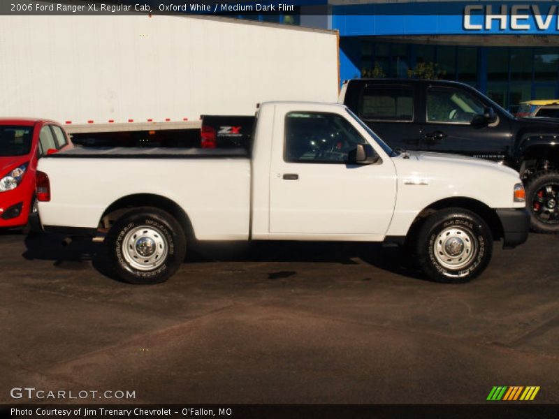 Oxford White / Medium Dark Flint 2006 Ford Ranger XL Regular Cab