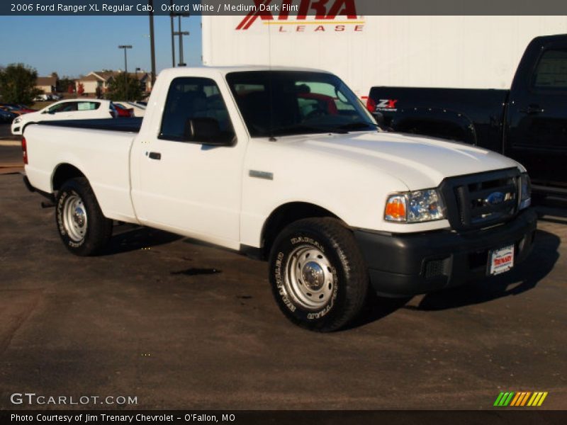 Oxford White / Medium Dark Flint 2006 Ford Ranger XL Regular Cab