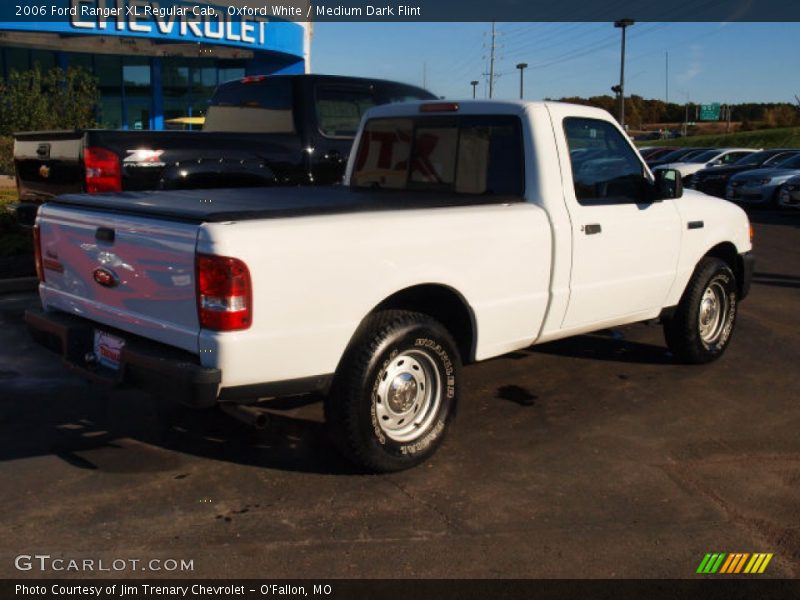 Oxford White / Medium Dark Flint 2006 Ford Ranger XL Regular Cab