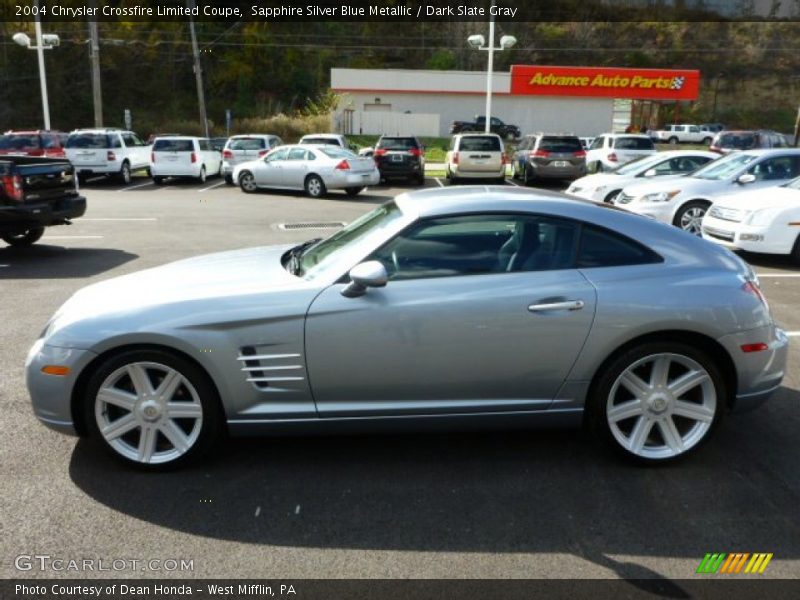 Sapphire Silver Blue Metallic / Dark Slate Gray 2004 Chrysler Crossfire Limited Coupe