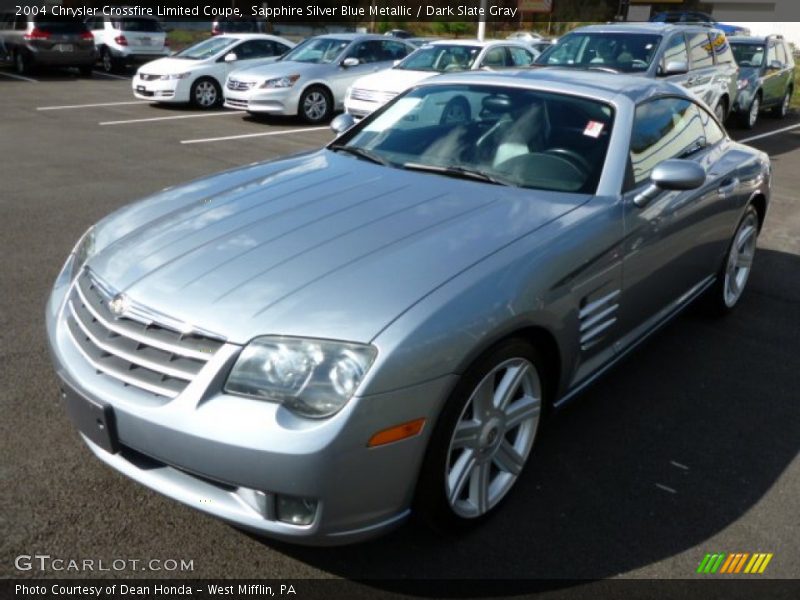 Sapphire Silver Blue Metallic / Dark Slate Gray 2004 Chrysler Crossfire Limited Coupe