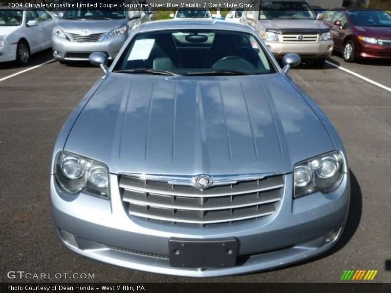 Sapphire Silver Blue Metallic / Dark Slate Gray 2004 Chrysler Crossfire Limited Coupe