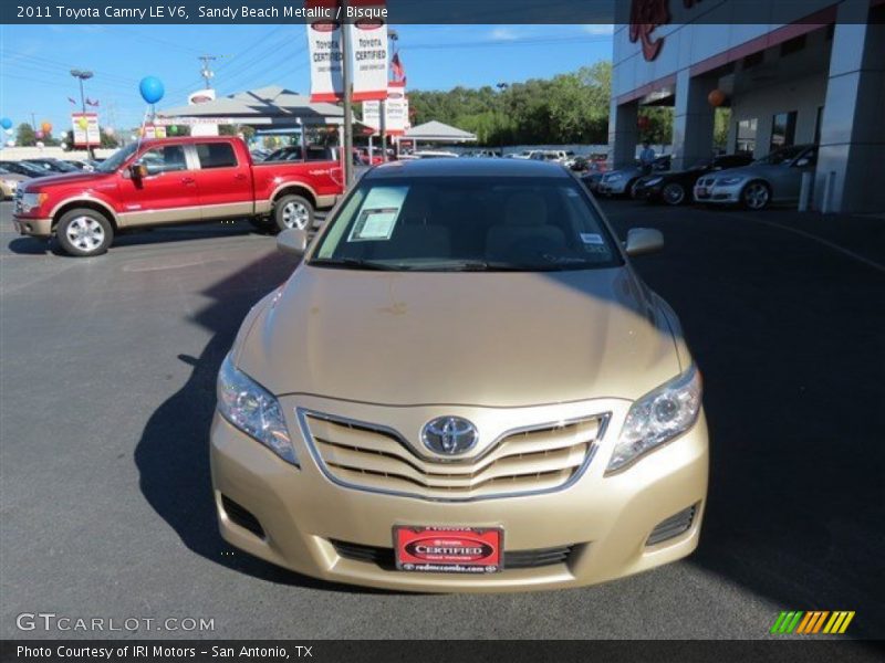 Sandy Beach Metallic / Bisque 2011 Toyota Camry LE V6