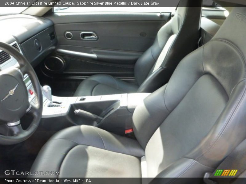 Sapphire Silver Blue Metallic / Dark Slate Gray 2004 Chrysler Crossfire Limited Coupe