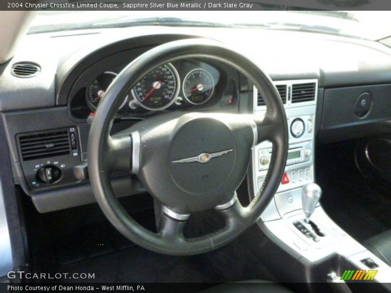 Sapphire Silver Blue Metallic / Dark Slate Gray 2004 Chrysler Crossfire Limited Coupe