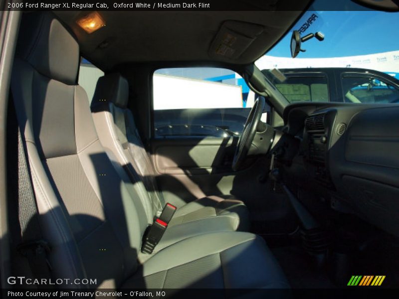 Oxford White / Medium Dark Flint 2006 Ford Ranger XL Regular Cab