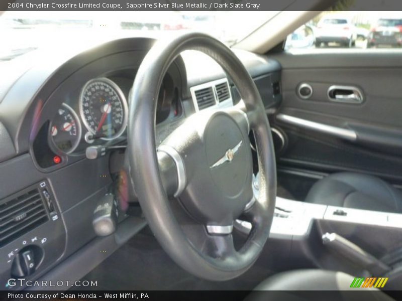 Sapphire Silver Blue Metallic / Dark Slate Gray 2004 Chrysler Crossfire Limited Coupe