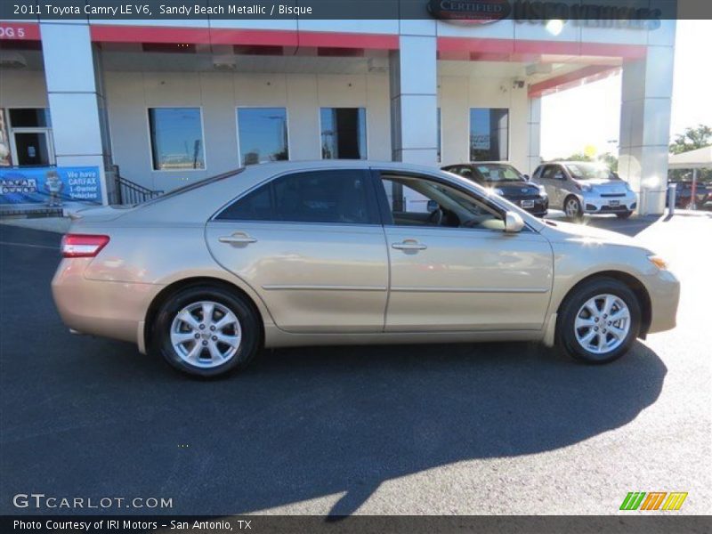 Sandy Beach Metallic / Bisque 2011 Toyota Camry LE V6