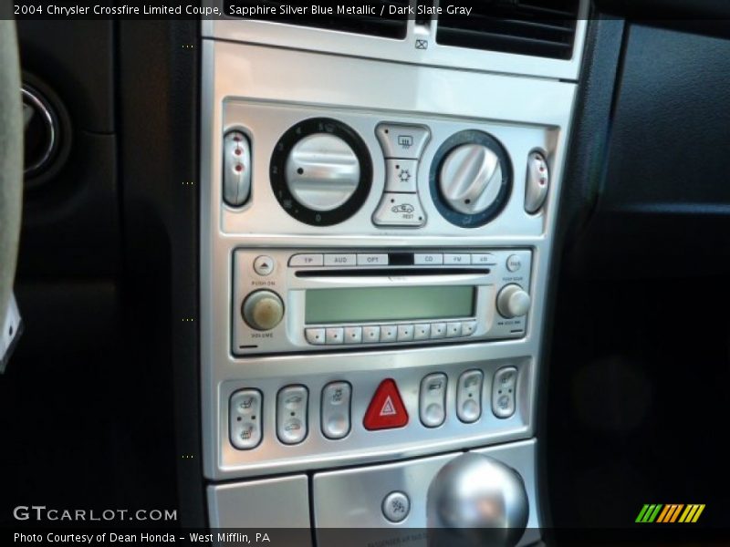 Sapphire Silver Blue Metallic / Dark Slate Gray 2004 Chrysler Crossfire Limited Coupe