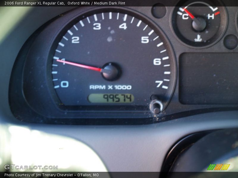 Oxford White / Medium Dark Flint 2006 Ford Ranger XL Regular Cab