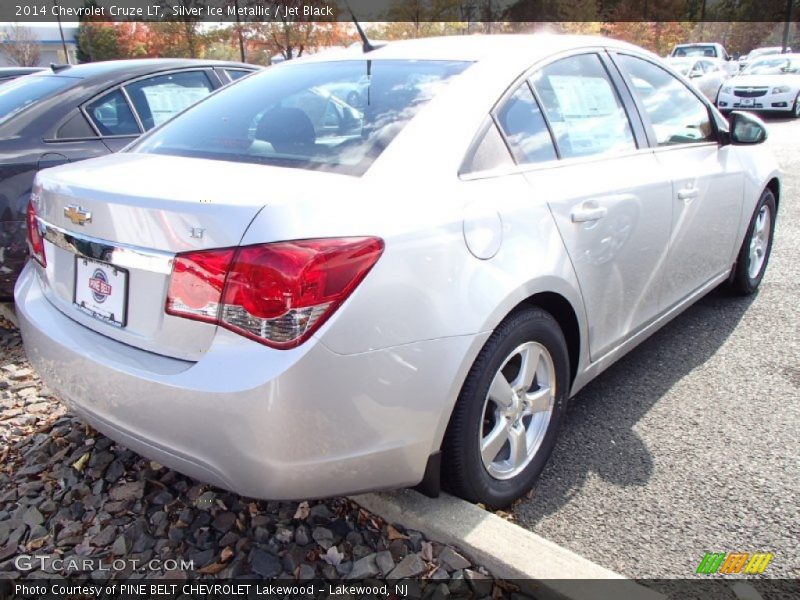 Silver Ice Metallic / Jet Black 2014 Chevrolet Cruze LT