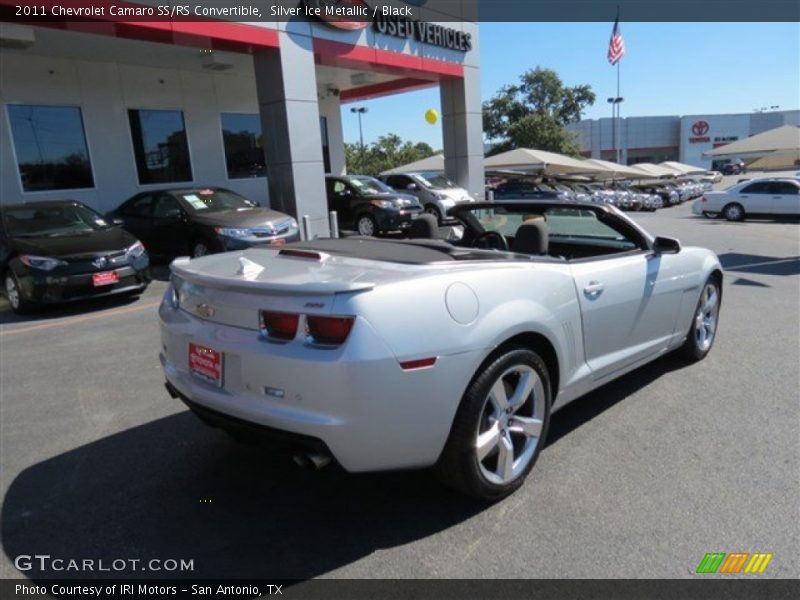 Silver Ice Metallic / Black 2011 Chevrolet Camaro SS/RS Convertible