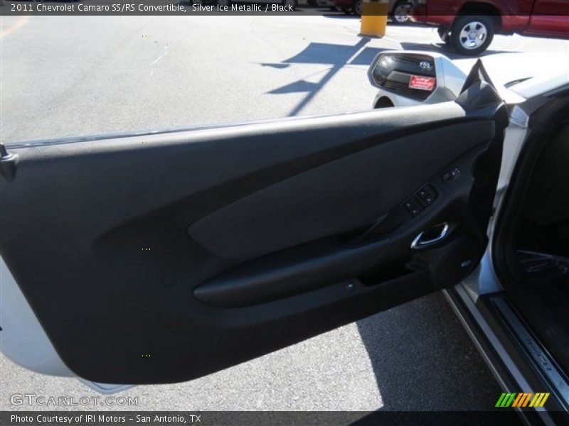 Silver Ice Metallic / Black 2011 Chevrolet Camaro SS/RS Convertible