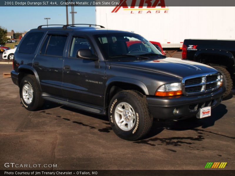 Graphite Metallic / Dark Slate Gray 2001 Dodge Durango SLT 4x4