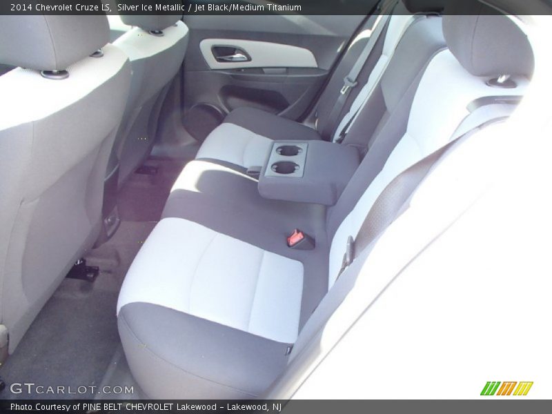 Silver Ice Metallic / Jet Black/Medium Titanium 2014 Chevrolet Cruze LS