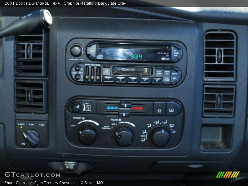 Graphite Metallic / Dark Slate Gray 2001 Dodge Durango SLT 4x4