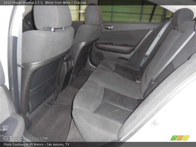 Winter Frost White / Charcoal 2012 Nissan Maxima 3.5 S