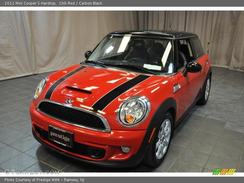 Chili Red / Carbon Black 2011 Mini Cooper S Hardtop