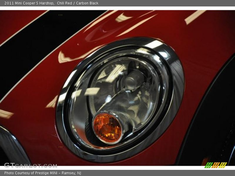 Chili Red / Carbon Black 2011 Mini Cooper S Hardtop