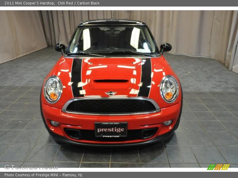 Chili Red / Carbon Black 2011 Mini Cooper S Hardtop