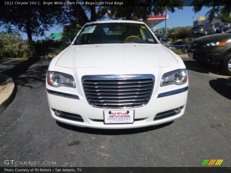 Bright White / Dark Frost Beige/Light Frost Beige 2013 Chrysler 300 C