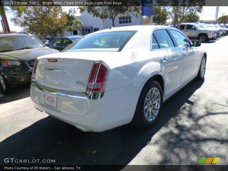 Bright White / Dark Frost Beige/Light Frost Beige 2013 Chrysler 300 C