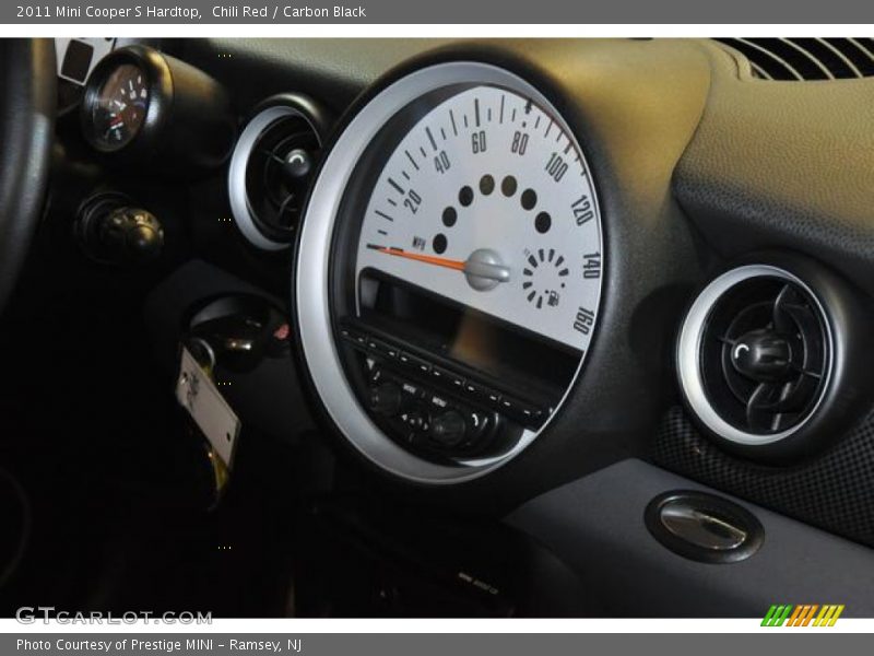 Chili Red / Carbon Black 2011 Mini Cooper S Hardtop