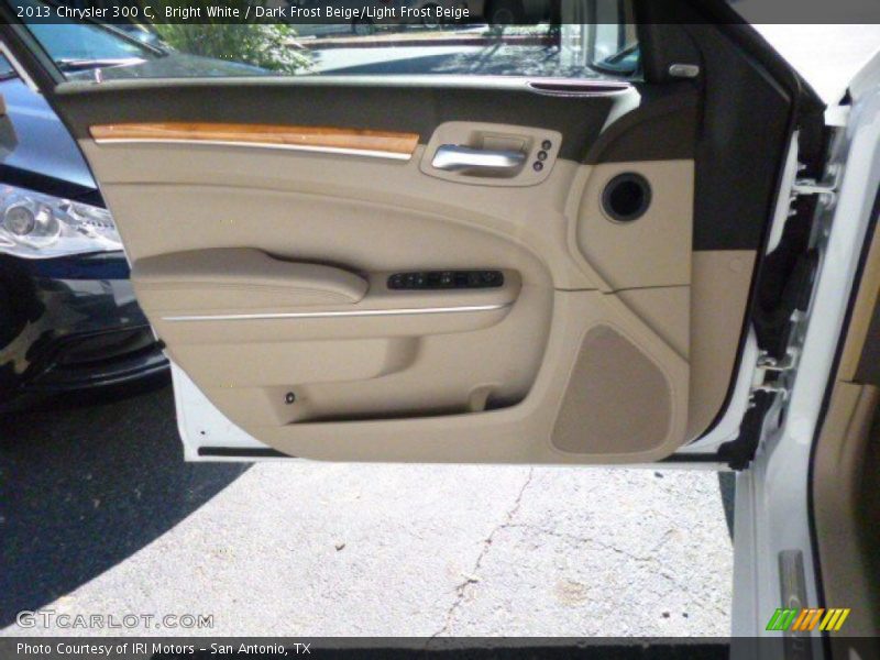 Bright White / Dark Frost Beige/Light Frost Beige 2013 Chrysler 300 C