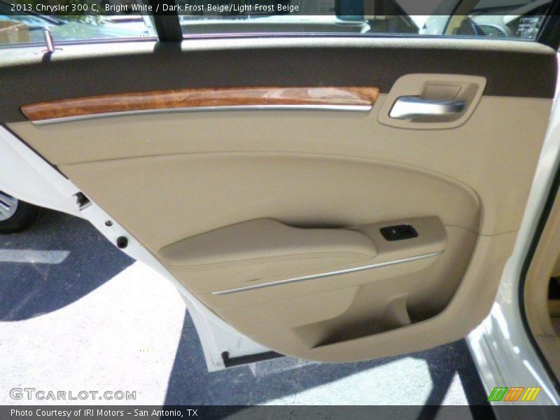 Bright White / Dark Frost Beige/Light Frost Beige 2013 Chrysler 300 C