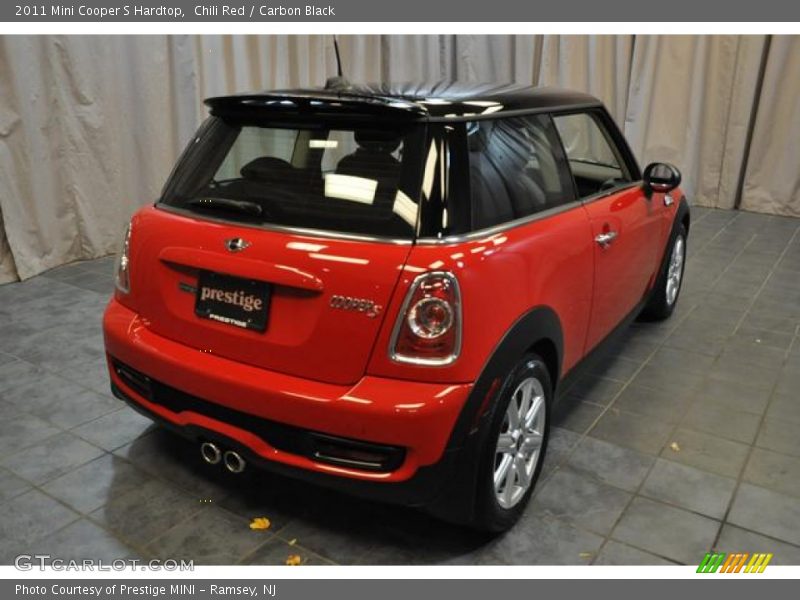 Chili Red / Carbon Black 2011 Mini Cooper S Hardtop