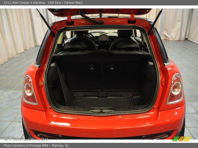 Chili Red / Carbon Black 2011 Mini Cooper S Hardtop