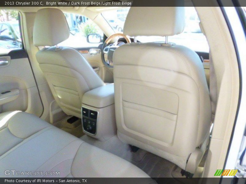 Bright White / Dark Frost Beige/Light Frost Beige 2013 Chrysler 300 C