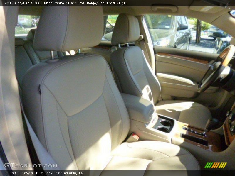 Bright White / Dark Frost Beige/Light Frost Beige 2013 Chrysler 300 C