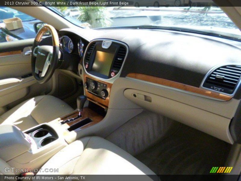 Bright White / Dark Frost Beige/Light Frost Beige 2013 Chrysler 300 C